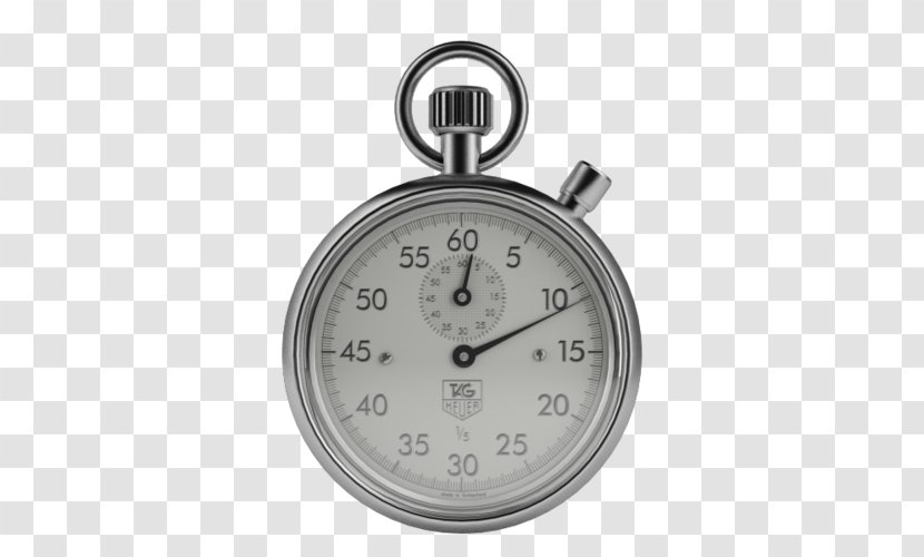 Stopwatch Clock Sport - Silver Transparent PNG