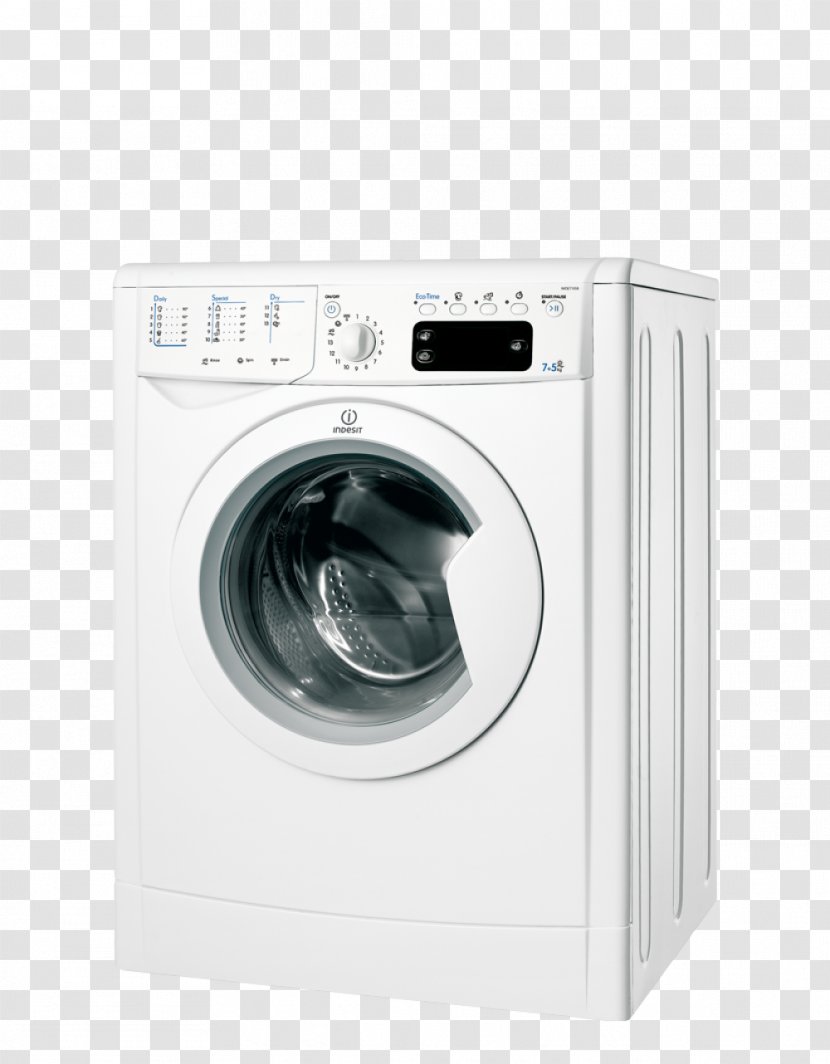Washing Machines Indesit Co. Home Appliance Combo Washer Dryer Clothes - Vacuum Cleaner - Machine Transparent PNG