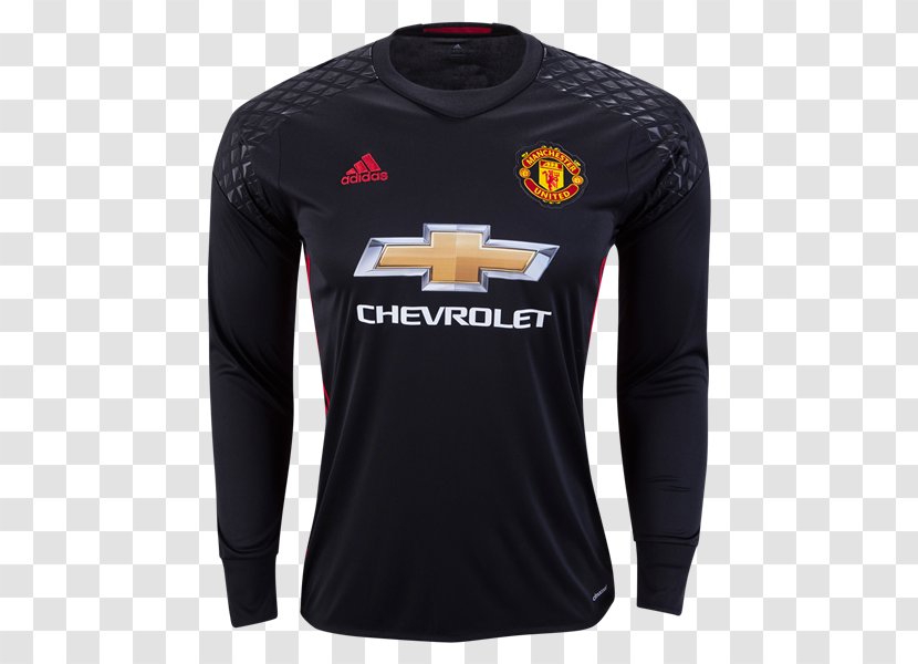 Manchester United F.C. T-shirt Jersey Goalkeeper Football - Tshirt - Long Sleeve England Transparent PNG