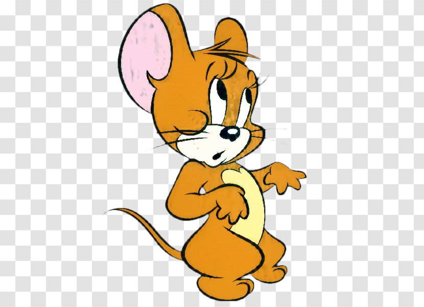 Jerry Mouse Tom Cat Animated Cartoon And - Pleased Transparent PNG