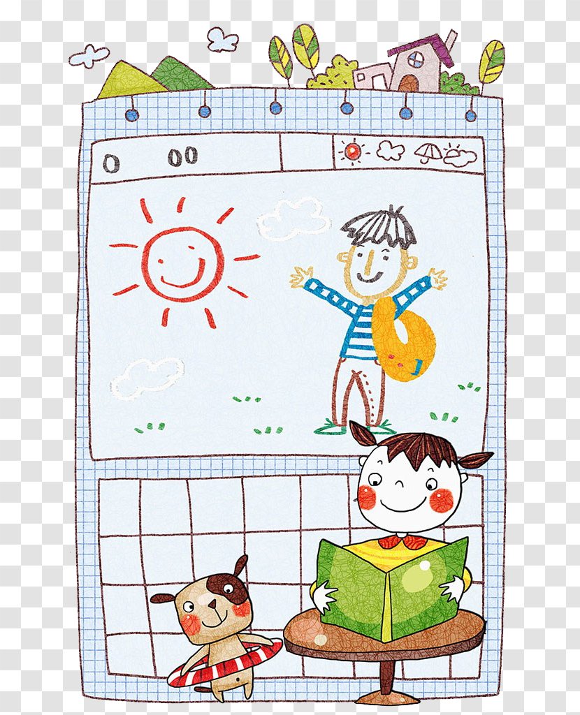 Drawing Clip Art - Diary - Cartoon Phone Transparent PNG