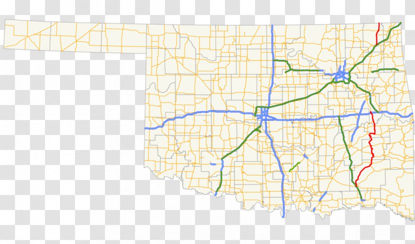 Oklahoma State Highway 2 Haskell County, Map Bluejacket Latimer - Tree Transparent PNG