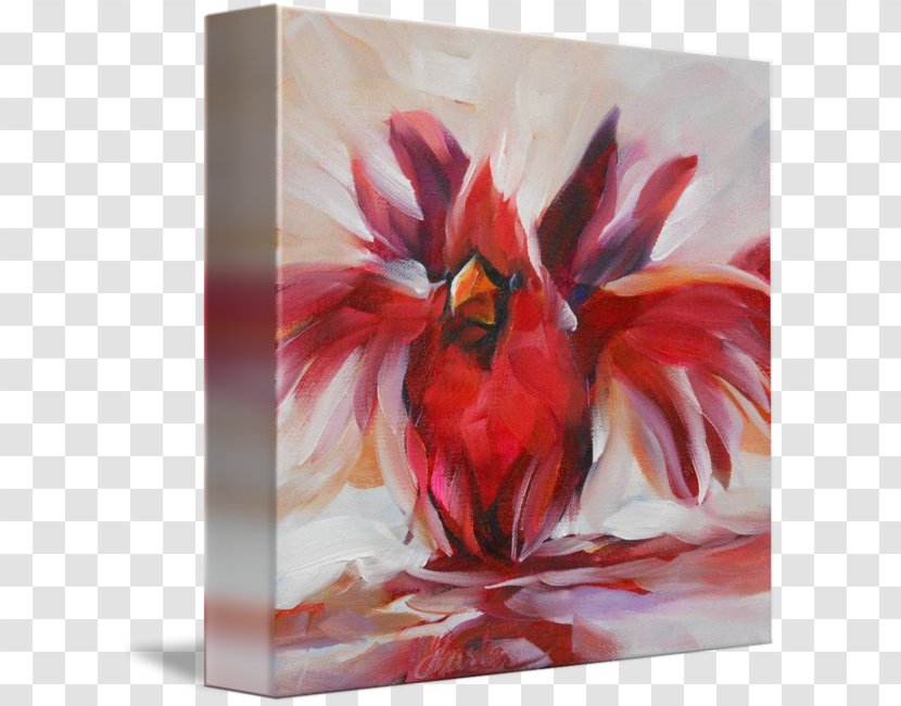 Rooster Acrylic Paint Still Life Photography Watercolor Painting - Chicken - Tulip Transparent PNG