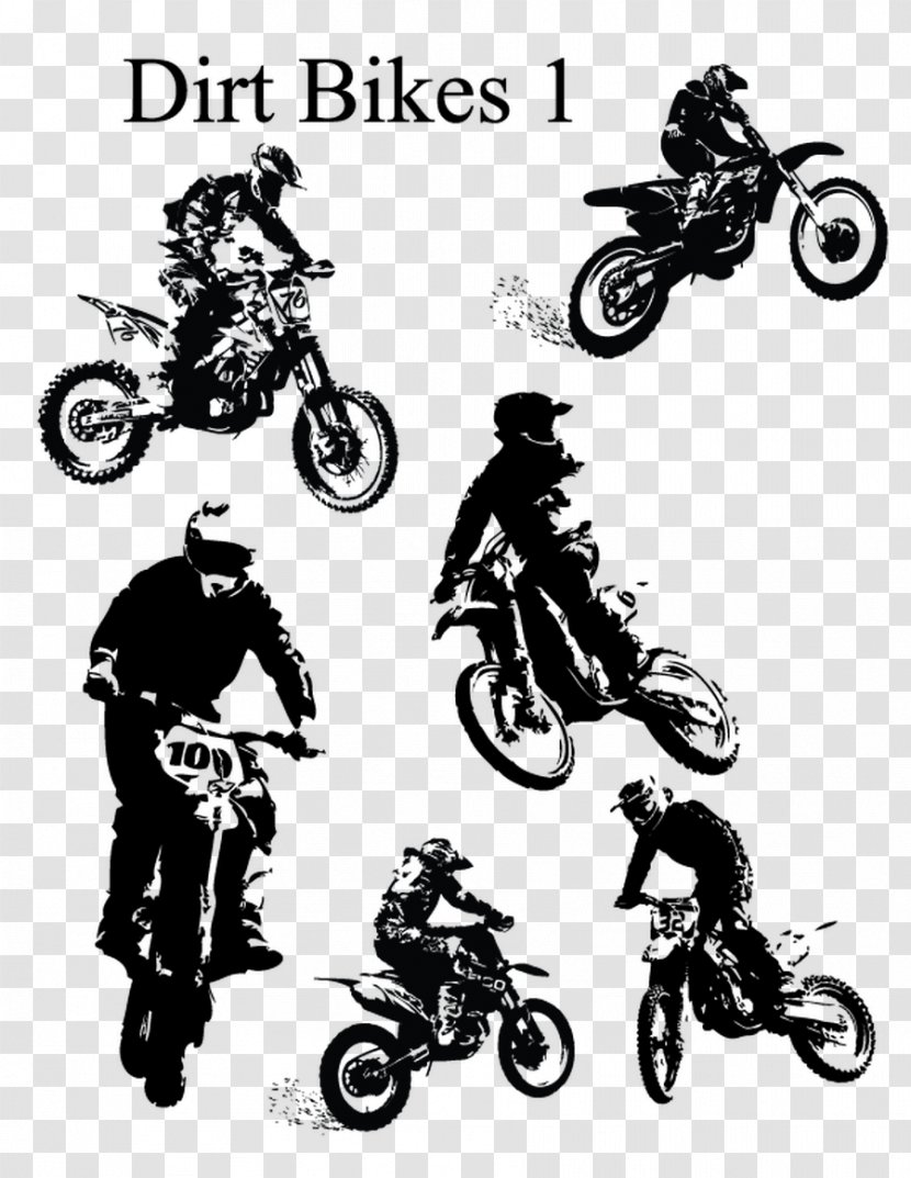 Freestyle Motocross Motorcycle Wall Decal - Extreme Sport Transparent PNG