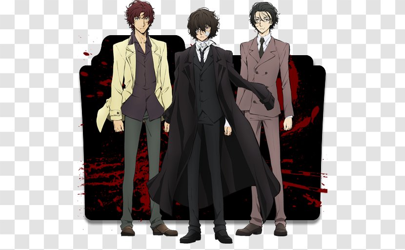 Street Dog Pack Bungo Stray Dogs Wolfdog - Tree Transparent PNG