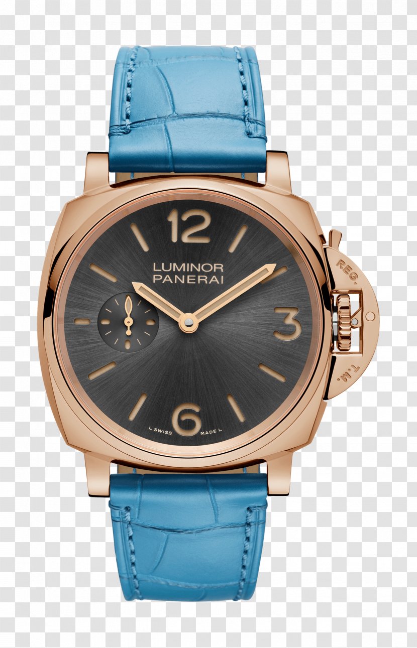 Panerai Men's Luminor Marina 1950 3 Days Diving Watch Movement - Strap Transparent PNG