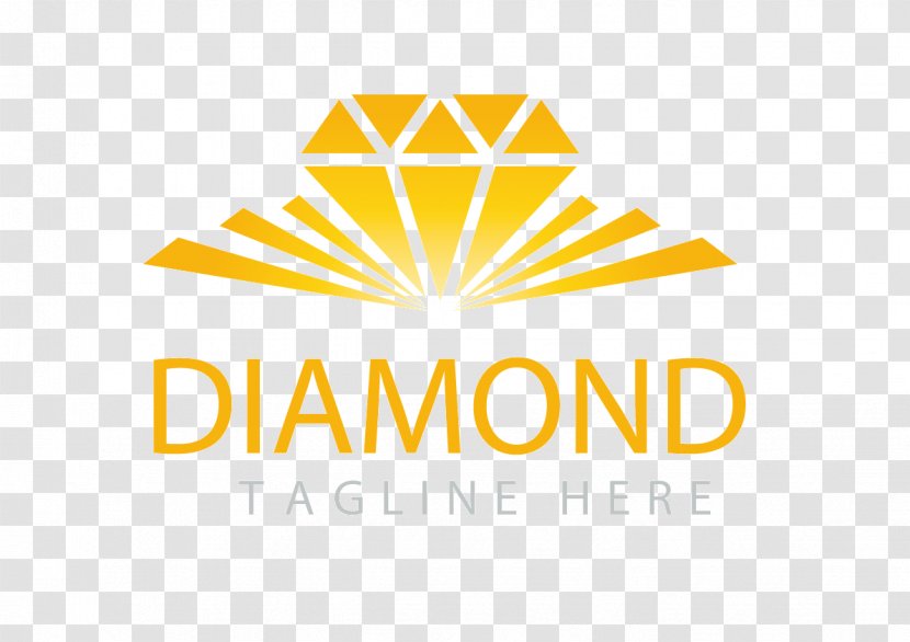 Logo Diamond - Brand - Luxury Noble Gold Vector Flag Transparent PNG