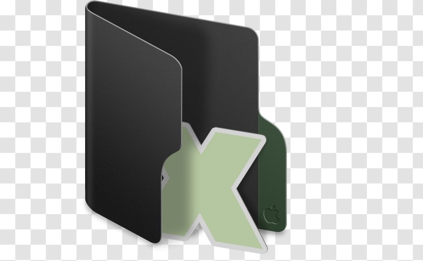 Directory - Green - Black Folder Transparent PNG