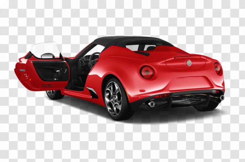 Alfa Romeo 4C Spider 2018 Car - Sports - 4c Transparent PNG