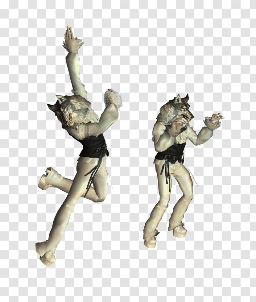 Figurine Legendary Creature - Mythical - Wolf Man Transparent PNG