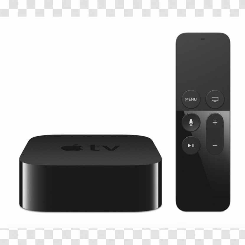 Apple TV 4K Television Remote - Tv - Settop Box Transparent PNG