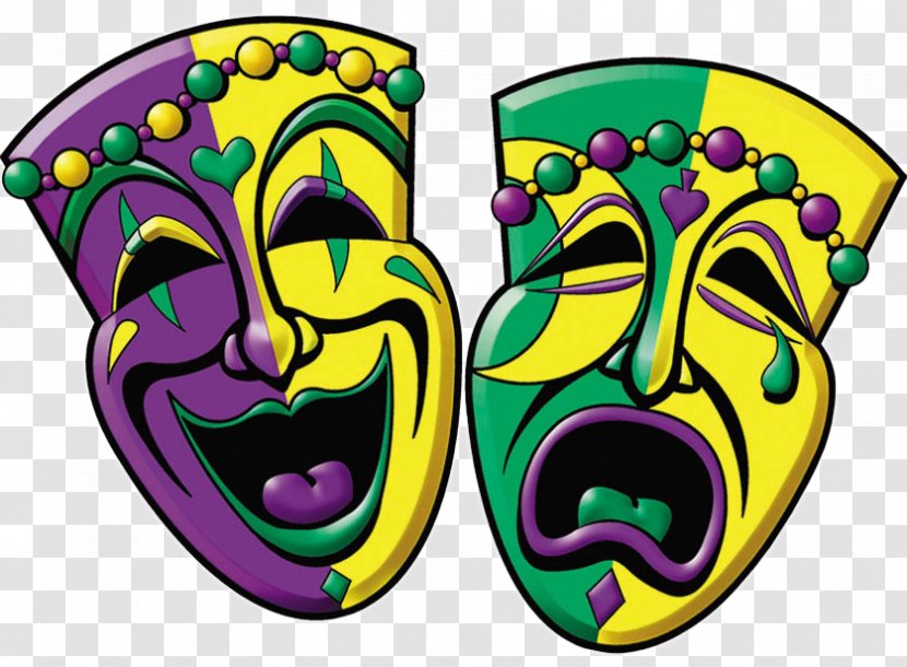 Mardi Gras Comedy Mask Harlequin Tragedy - Shoe Transparent PNG