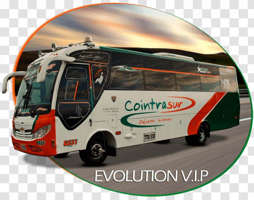Chiva Bus Transport Cointrasur Tour Service Transparent PNG