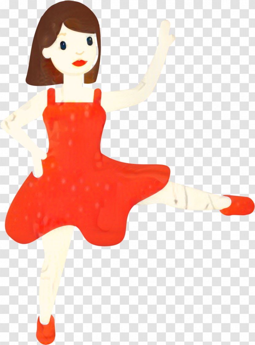 Girl Cartoon - Costume Red Transparent PNG