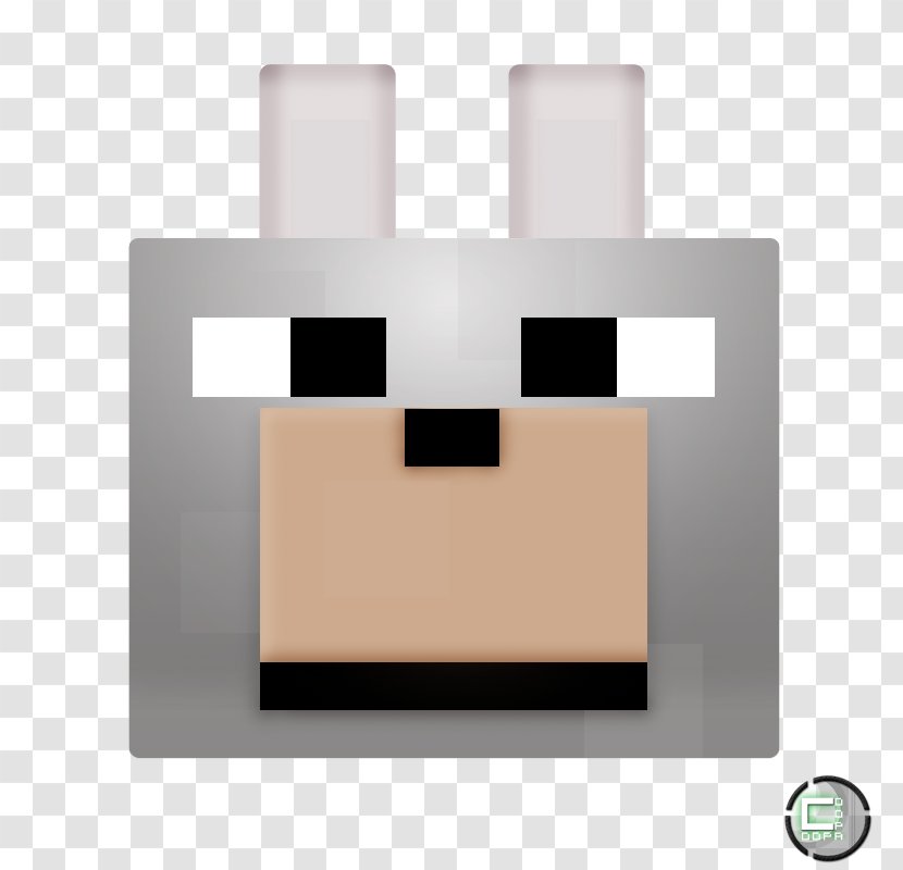 Minecraft Gray Wolf Mod Survival Video Game - Wolf-head Transparent PNG