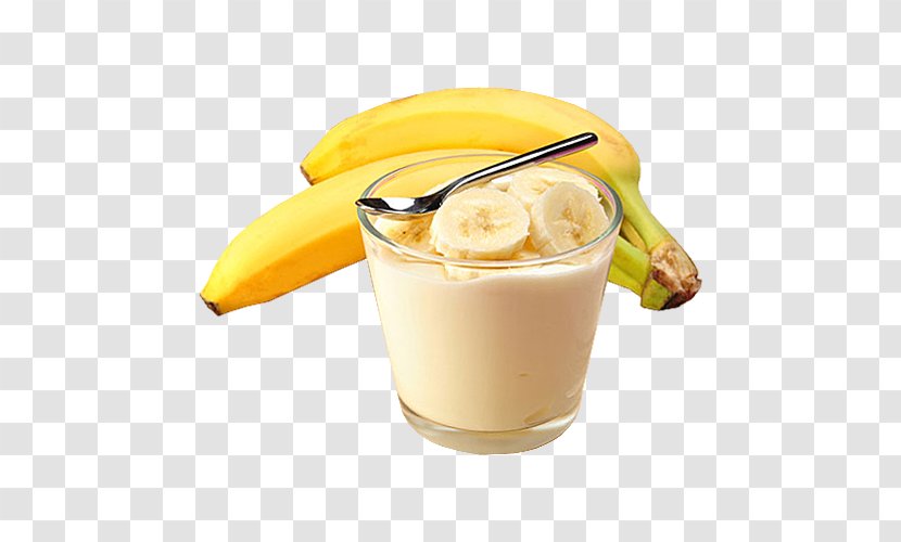 Milkshake Flavor Cream Juice Health Shake - Whipped - Banana Transparent PNG