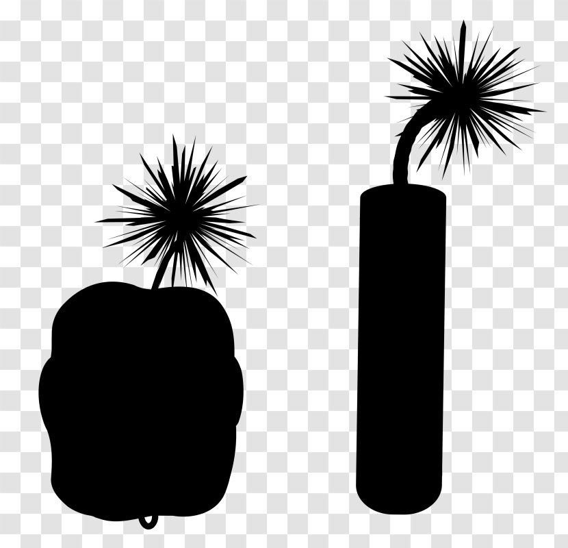 Palm Tree Silhouette - Arecales Transparent PNG