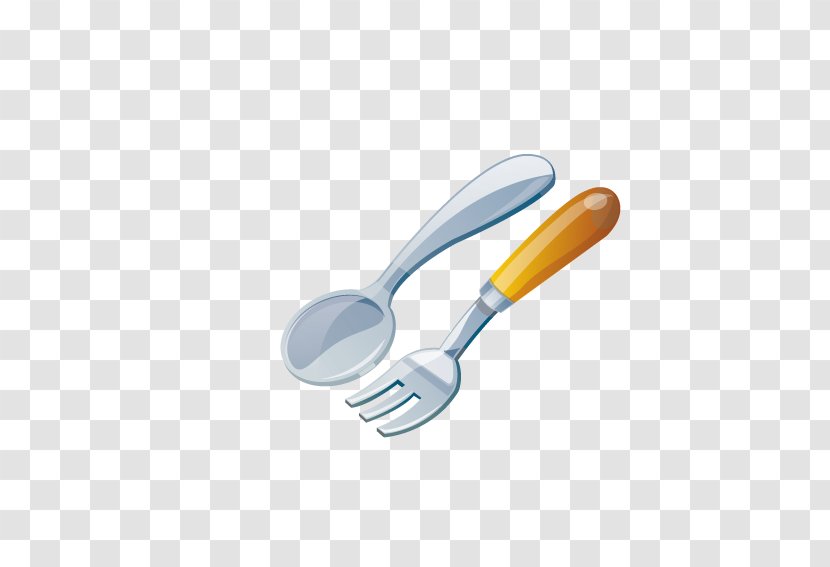 Fork Cartoon Tableware - Google Images - Spoon And Transparent PNG