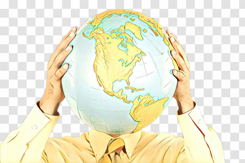 Head Globe Human World Hand Transparent PNG