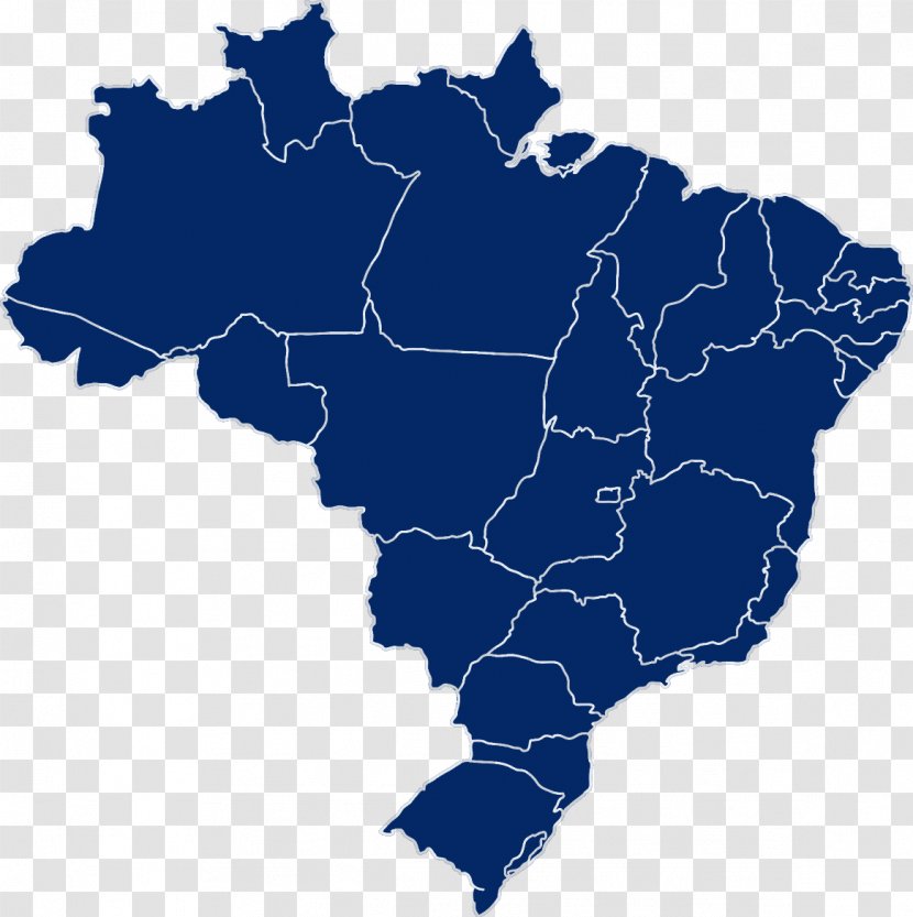 Southeast Region, Brazil Regions Of South Northeast Map - Federative Unit Transparent PNG