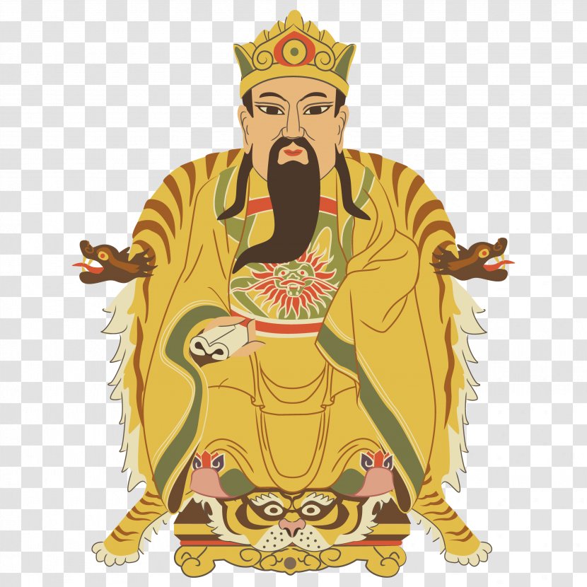 Baosheng Dadi China Deity Religion Three Pure Ones - Name Transparent PNG