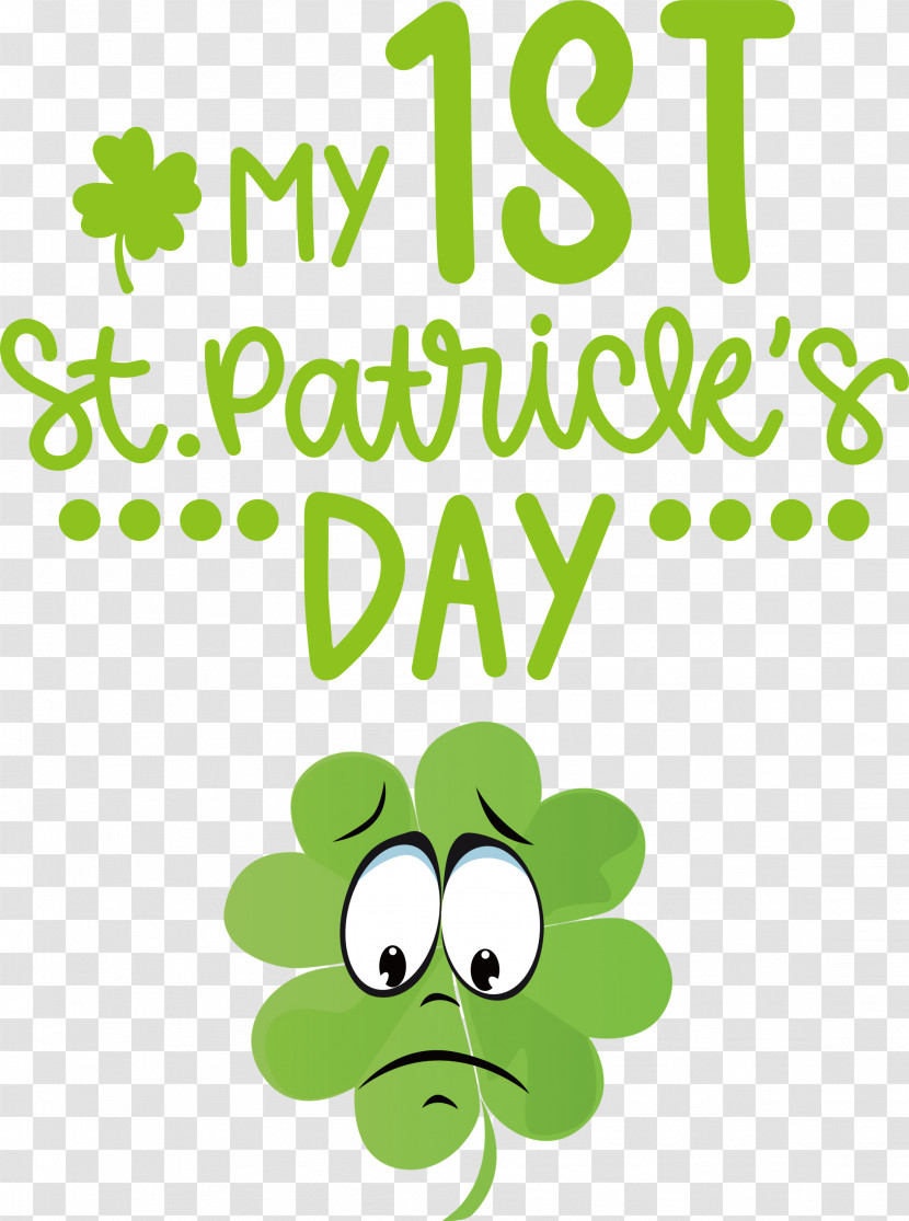 My 1st Patricks Day Saint Patrick Transparent PNG