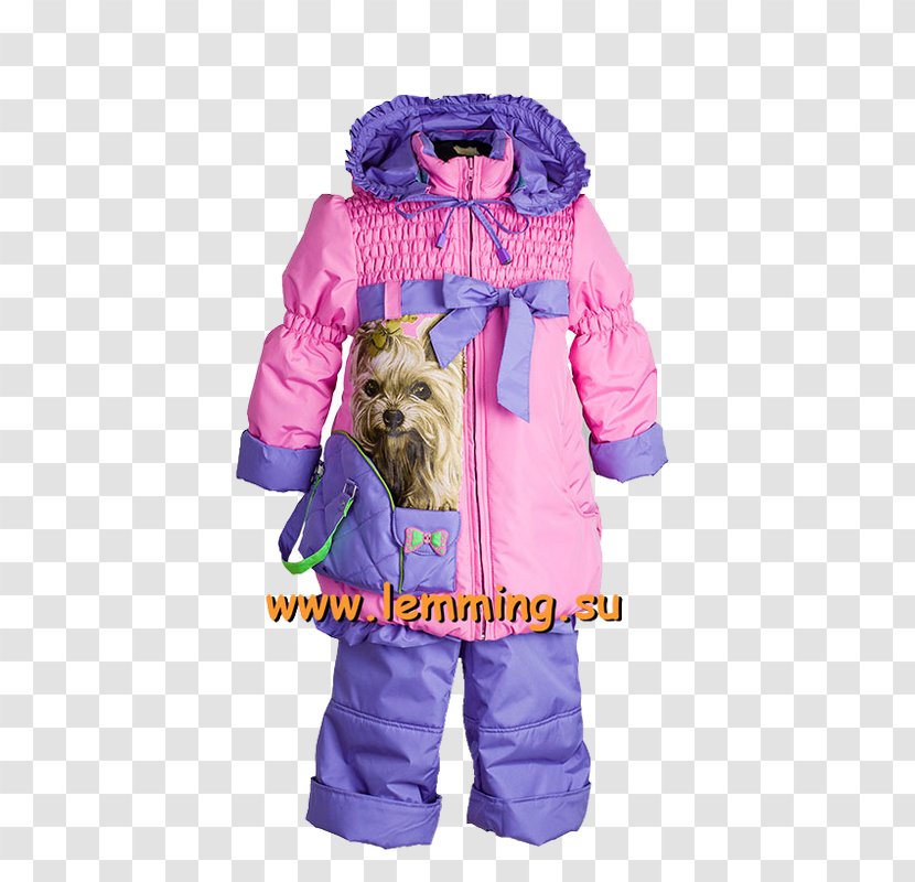 Dog Outerwear Jacket Hood Sleeve - Pink M Transparent PNG