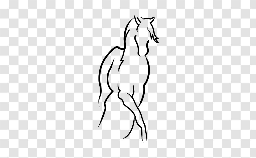 Mane Dressage Stallion Horse Pony - Cartoon Transparent PNG