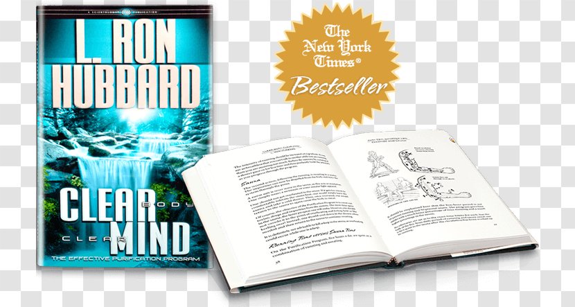 Clear Body, Mind Book Purification Rundown Scientology - Brand - Open Transparent PNG