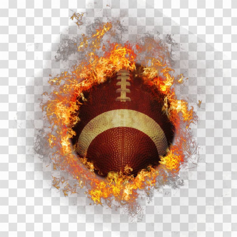 Football Decorative Material - Fire - Rugby Union Transparent PNG