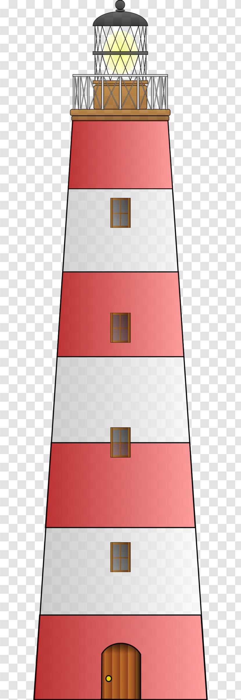 Lighthouse Clip Art - Openoffice Draw - Building Cliparts Transparent PNG