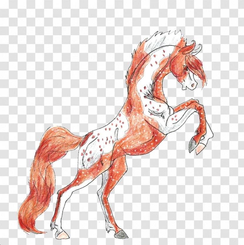 Canidae Mustang Pony Mane Drawing - Cartoon Transparent PNG