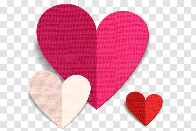 Paper Origami Heart Valentine's Day - Sticker Transparent PNG