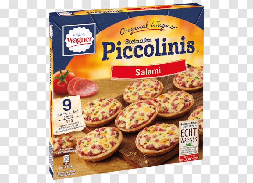 Pizza Salami Nestlé Wagner Tarte Flambée Tiefkühlen - Billa Transparent PNG