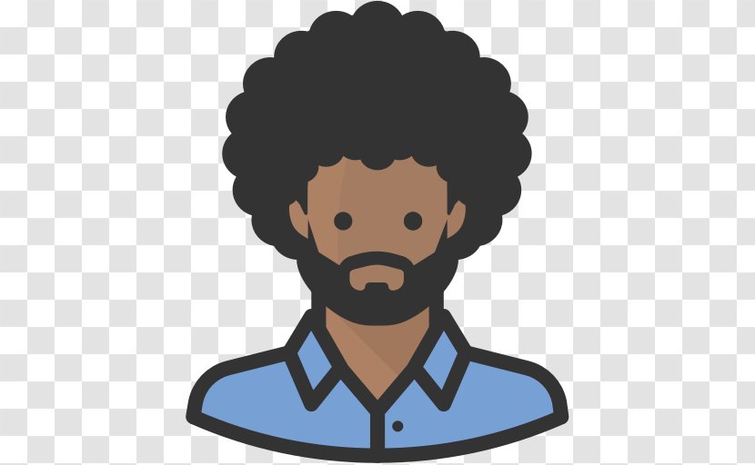 Avatar African American Clip Art - Afro Transparent PNG