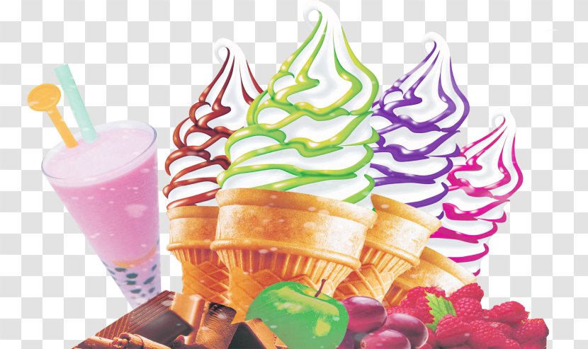 Ice Cream Cone Sundae Hokey Pokey - Vector Transparent PNG