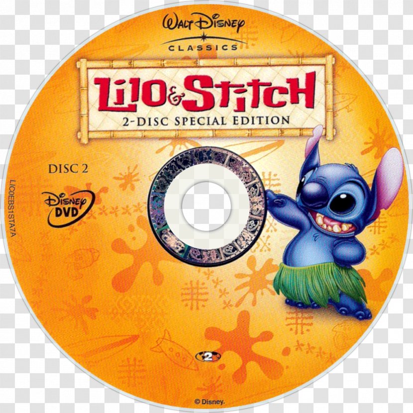 Lilo & Stitch Compact Disc Pelekai DVD - Dvd - & Transparent PNG
