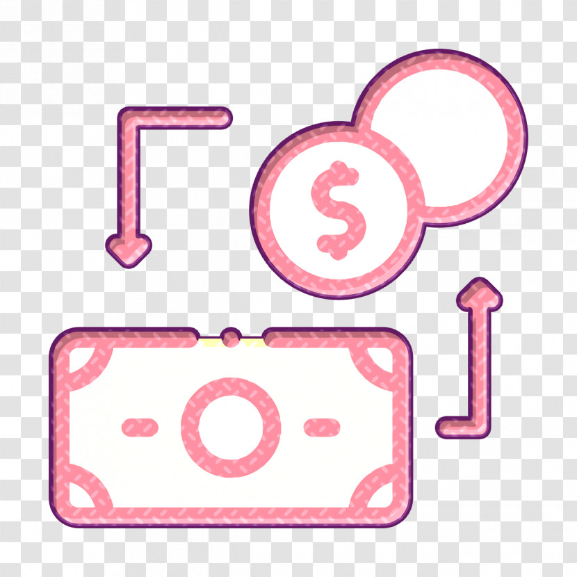 Coin Icon Exchange Icon Holidays Icon Transparent PNG