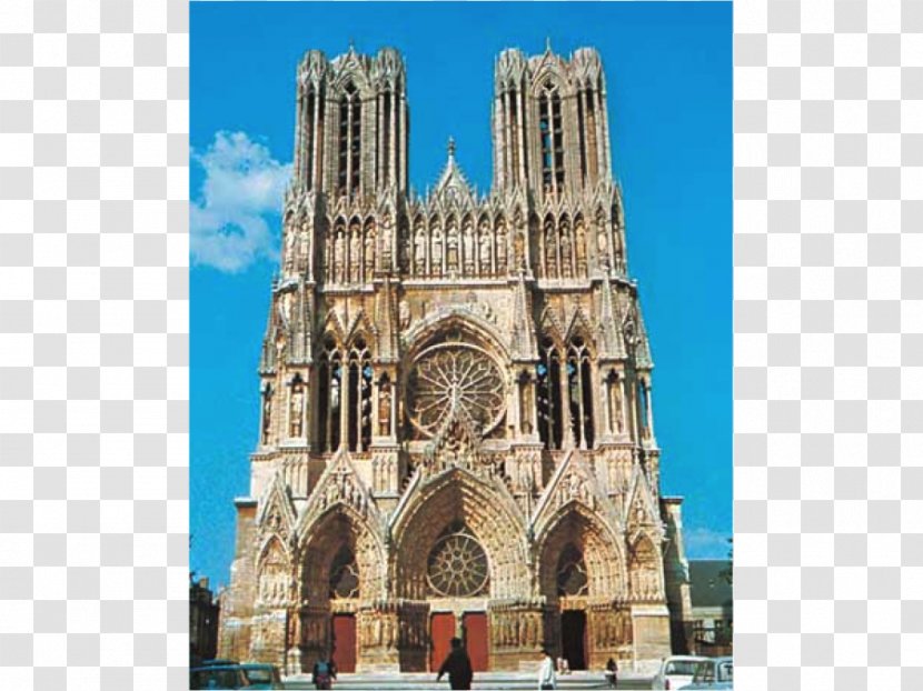 Reims Cathedral Notre-Dame De Paris Abbey Of Saint-Remi Noyon - Parish Transparent PNG