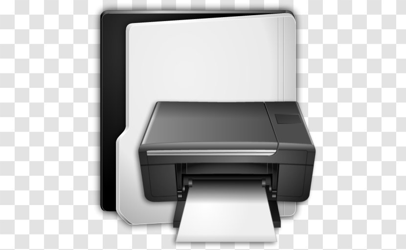 Inkjet Printing Printer Output Device - Desk Transparent PNG