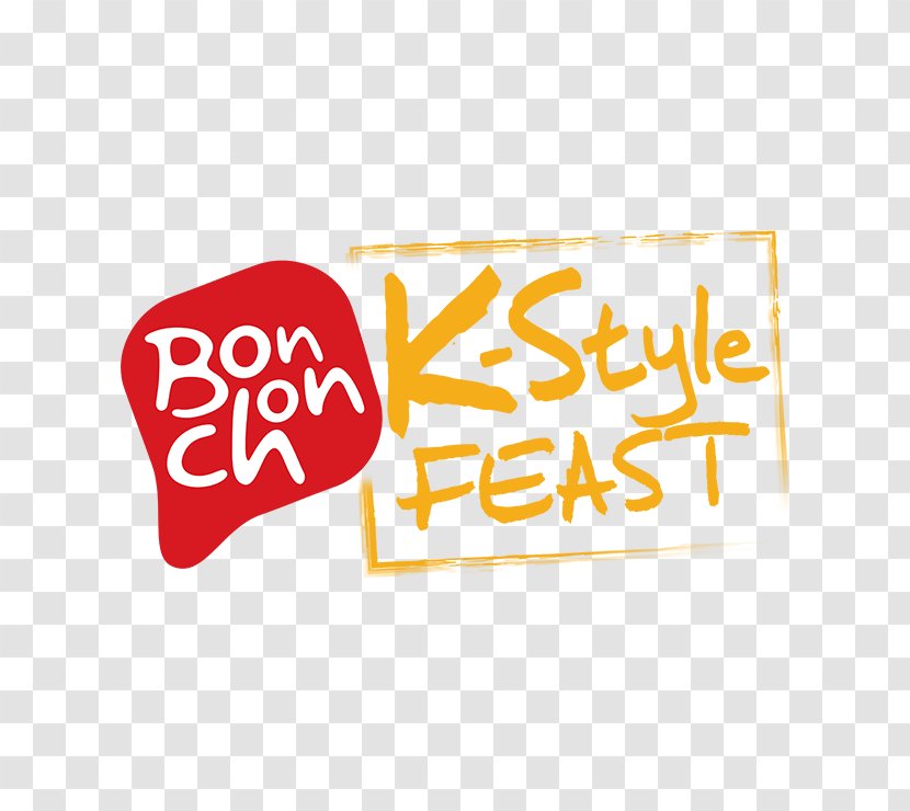 Bonchon Chicken Food Logo - Yellow - Mandu Transparent PNG