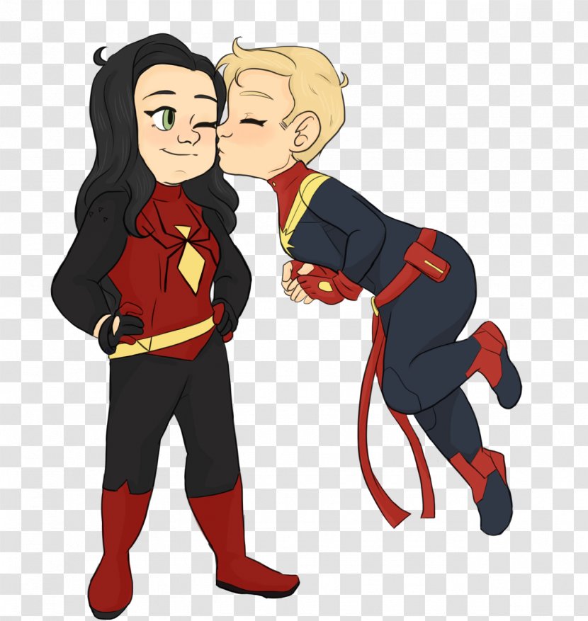 Spider-Man Carol Danvers Comics Deadpool Cartoon - Captain Marvel Transparent PNG