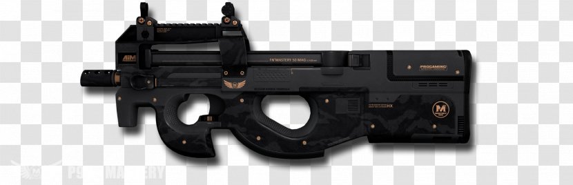 Counter-Strike: Global Offensive Weapon FN P90 Firearm - Hardware - Ak 47 Transparent PNG