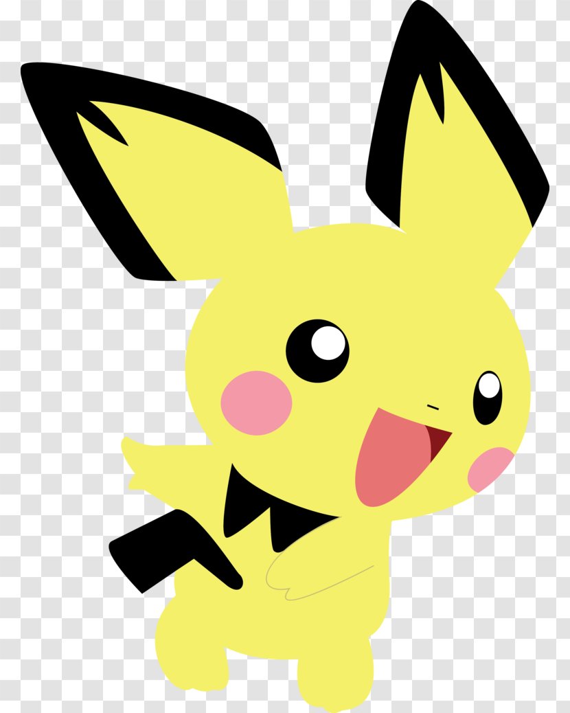 Clip Art Pichu Pikachu Pokémon Image - Mammal Transparent PNG