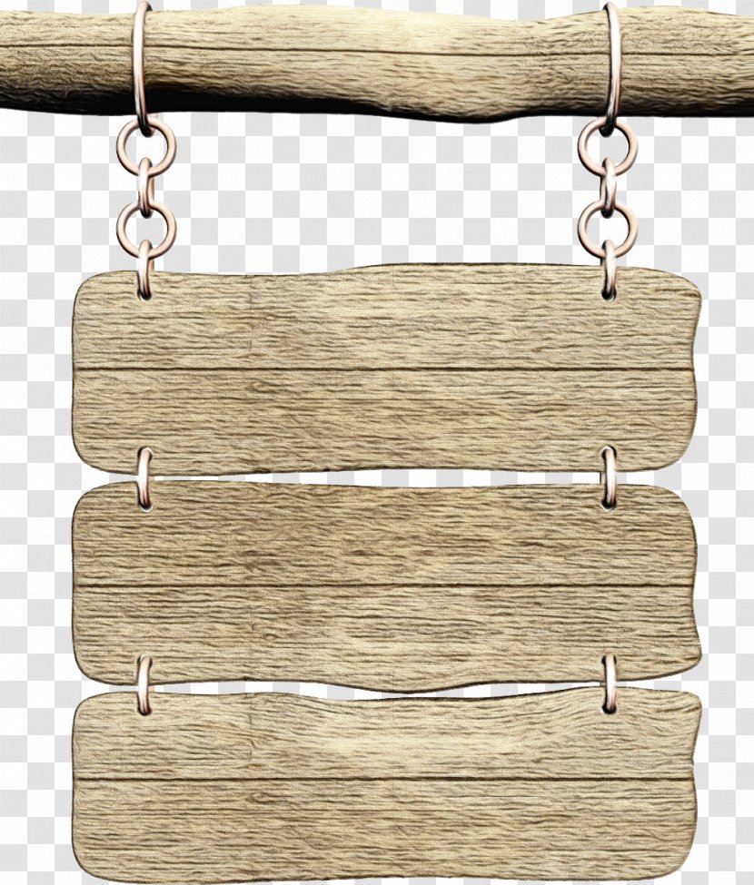 Wood Sign - Earrings - Metal Jewellery Transparent PNG