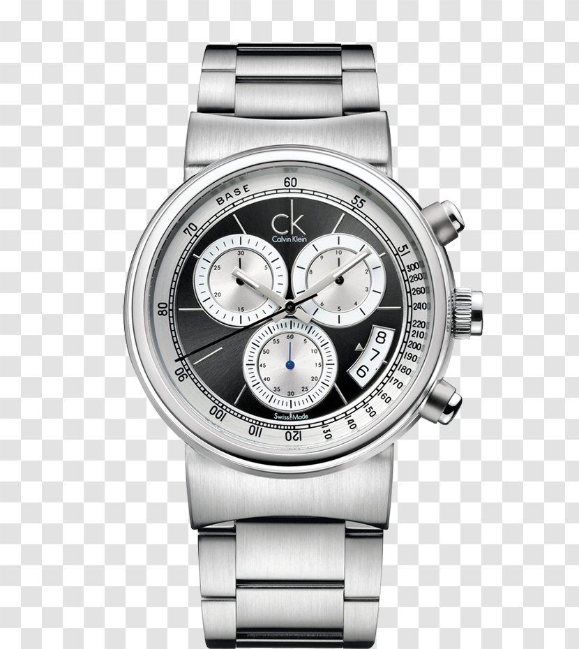 Calvin Klein Watch Strap Quartz Clock Chronograph Transparent PNG