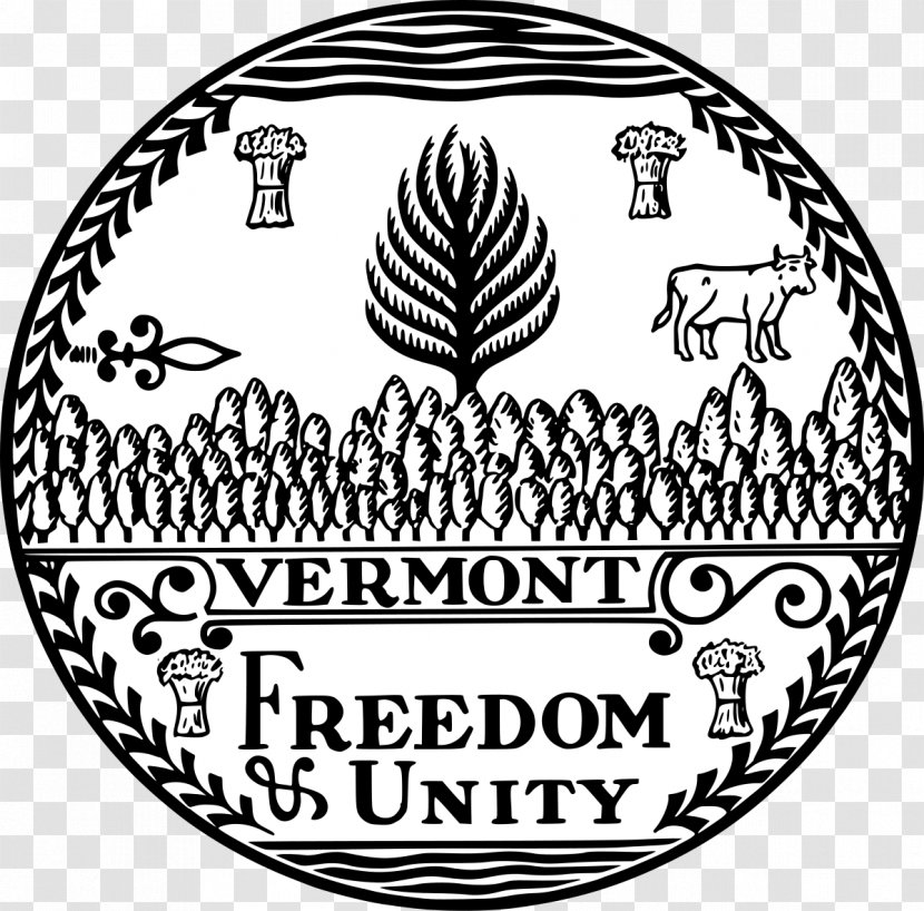 Vermont Republic Seal Of Flag Freedom And Unity - Washington Transparent PNG