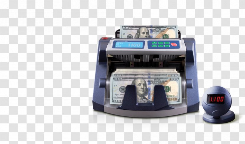 Banknote Counter Contadora De Billetes Currency-counting Machine Money - Currency - Bill Transparent PNG