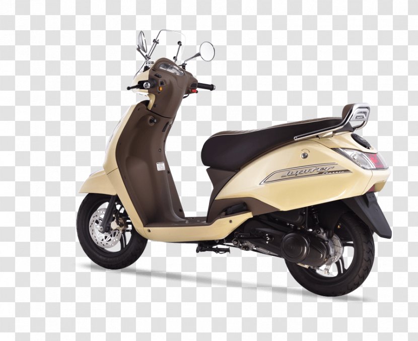 Scooter TVS Jupiter Motor Company Color Motorcycle - Vehicle Transparent PNG