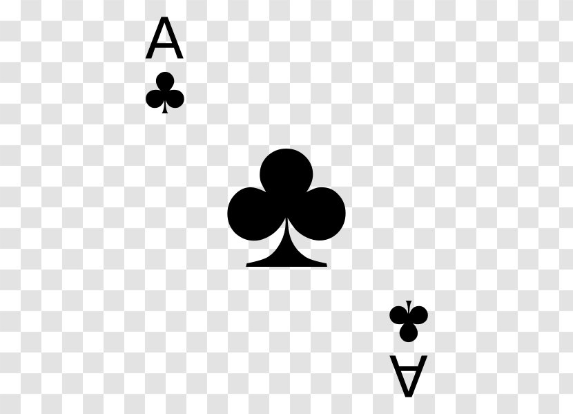 Ace Of Spades Playing Card Espadas Game - Flower - Clubs Transparent PNG